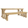 Garden dining set 3 pieces impregnated pine wood by vidaXL, Garden sets - Ref: Foro24-3096623, Price: 589,99 €, Discount: %