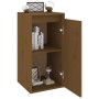 Honey brown solid pine wood wall cabinet 30x30x60 cm by vidaXL, Shelves and shelves - Ref: Foro24-813491, Price: 47,98 €, Dis...