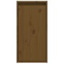 Armario de pared madera maciza de pino marrón miel 30x30x60 cm de vidaXL, Estantes y estanterías - Ref: Foro24-813491, Precio...