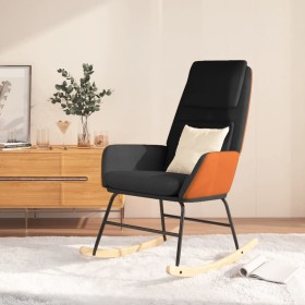 Black fabric rocking chair by vidaXL, Rocking chairs - Ref: Foro24-341335, Price: 111,99 €, Discount: %