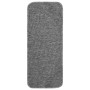 Alfombrillas de escalera 15 uds gris rectangular 60x25 cm de vidaXL, Alfombrillas para escalones - Ref: Foro24-340396, Precio...