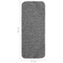 Stair mats 15 units gray rectangular 60x25 cm by vidaXL, Stair mats - Ref: Foro24-340396, Price: 26,62 €, Discount: %