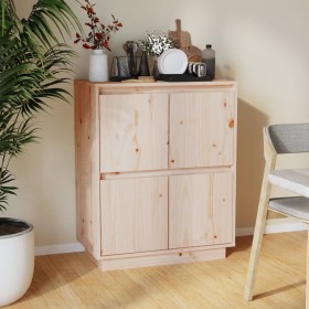 Solid pine wood sideboard 60x34x75 cm by vidaXL, Sideboards - Ref: Foro24-813375, Price: 69,54 €, Discount: %