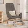 Light Gray Fabric Rocking Chair by vidaXL, Rocking chairs - Ref: Foro24-341253, Price: 114,04 €, Discount: %