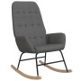 Light Gray Fabric Rocking Chair by vidaXL, Rocking chairs - Ref: Foro24-341253, Price: 114,04 €, Discount: %