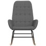 Light Gray Fabric Rocking Chair by vidaXL, Rocking chairs - Ref: Foro24-341253, Price: 114,04 €, Discount: %