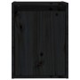 Armario de pared 2 uds madera maciza de pino negro 30x30x40 cm de vidaXL, Estantes y estanterías - Ref: Foro24-813484, Precio...