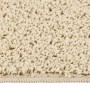 Alfombra peluda antideslizante color crema 140x200 cm de vidaXL, Alfombras - Ref: Foro24-340389, Precio: 60,17 €, Descuento: %