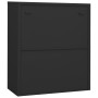 Office cabinet with anthracite steel planter 90x40x128 cm by vidaXL, Lockers and storage cabinets - Ref: Foro24-3095263, Pric...