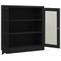 Office cabinet with anthracite steel planter 90x40x128 cm by vidaXL, Lockers and storage cabinets - Ref: Foro24-3095263, Pric...