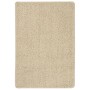 Alfombra peluda antideslizante color crema 120x170 cm de vidaXL, Alfombras - Ref: Foro24-340388, Precio: 42,37 €, Descuento: %