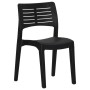 Garden chairs 2 units anthracite gray polypropylene by vidaXL, Garden chairs - Ref: Foro24-317728, Price: 81,40 €, Discount: %