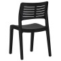 Garden chairs 2 units anthracite gray polypropylene by vidaXL, Garden chairs - Ref: Foro24-317728, Price: 81,40 €, Discount: %