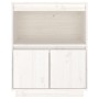 Solid white pine wood sideboard 60x34x75 cm by vidaXL, Sideboards - Ref: Foro24-813521, Price: 79,64 €, Discount: %