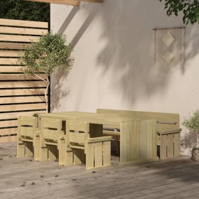 5-piece garden dining set impregnated pine wood by vidaXL, Garden sets - Ref: Foro24-3096614, Price: 511,73 €, Discount: %