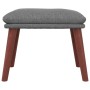 Light gray fabric footstool 45x29.5x35 cm by vidaXL, Ottomans - Ref: Foro24-341457, Price: 43,38 €, Discount: %