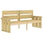 Garden dining set 4 pieces impregnated pine wood by vidaXL, Garden sets - Ref: Foro24-3096627, Price: 363,99 €, Discount: %