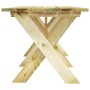 Garden dining set 4 pieces impregnated pine wood by vidaXL, Garden sets - Ref: Foro24-3096627, Price: 363,99 €, Discount: %