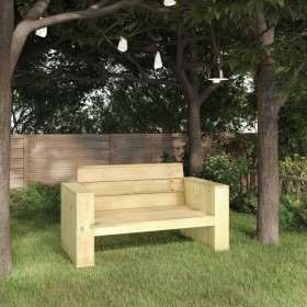 Impregnated pine wood garden bench 139 cm by vidaXL, garden benches - Ref: Foro24-318427, Price: 191,88 €, Discount: %