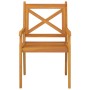 Garden dining chairs 6 pcs solid acacia wood by vidaXL, Garden chairs - Ref: Foro24-3098661, Price: 422,36 €, Discount: %