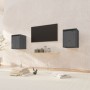 Wall-mounted cabinet, set of 2, made of solid pine wood in gray, 30x30x40 cm. by vidaXL, Shelves and shelves - Ref: Foro24-81...