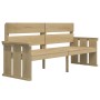 Set de muebles de jardín 3 pzas madera maciza pino impregnada de vidaXL, Conjuntos de jardín - Ref: Foro24-3096618, Precio: 3...