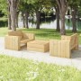 Set de muebles de jardín 3 pzas madera maciza pino impregnada de vidaXL, Conjuntos de jardín - Ref: Foro24-3096636, Precio: 5...