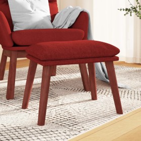 Red fabric footstool 45x29.5x35 cm by vidaXL, Ottomans - Ref: Foro24-341465, Price: 43,99 €, Discount: %