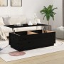 Solid black pine wood coffee table 100x50x35 cm by vidaXL, Coffee table - Ref: Foro24-813424, Price: 121,75 €, Discount: %