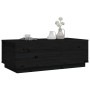 Solid black pine wood coffee table 100x50x35 cm by vidaXL, Coffee table - Ref: Foro24-813424, Price: 121,75 €, Discount: %