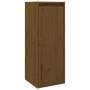 Armario de pared 2 uds madera de pino marrón miel 30x30x80 cm de vidaXL, Estantes y estanterías - Ref: Foro24-813502, Precio:...