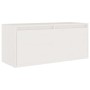 Solid white pine wood wall cabinet 80x30x35 cm by vidaXL, Shelves and shelves - Ref: Foro24-813457, Price: 71,99 €, Discount: %