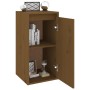 Wall cabinet 2 pcs honey brown pine wood 30x30x60 cm by vidaXL, Shelves and shelves - Ref: Foro24-813492, Price: 77,38 €, Dis...