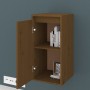 Wall cabinet 2 pcs honey brown pine wood 30x30x60 cm by vidaXL, Shelves and shelves - Ref: Foro24-813492, Price: 77,38 €, Dis...