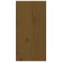 Armario de pared 2 uds madera de pino marrón miel 30x30x60 cm de vidaXL, Estantes y estanterías - Ref: Foro24-813492, Precio:...