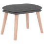 Light gray fabric footstool 45x29.5x35 cm by vidaXL, Ottomans - Ref: Foro24-341424, Price: 45,29 €, Discount: %