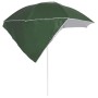 Beach umbrella with green side walls 215 cm by vidaXL, Umbrellas - Ref: Foro24-318838, Price: 34,06 €, Discount: %