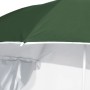 Beach umbrella with green side walls 215 cm by vidaXL, Umbrellas - Ref: Foro24-318838, Price: 34,06 €, Discount: %