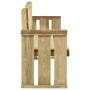 Banco de jardín de madera de pino impregnada 172 cm de vidaXL, Bancos de jardín - Ref: Foro24-318408, Precio: 73,70 €, Descue...