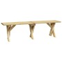 Impregnated pine wood garden bench 160 cm by vidaXL, garden benches - Ref: Foro24-318423, Price: 55,24 €, Discount: %