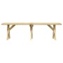 Impregnated pine wood garden bench 160 cm by vidaXL, garden benches - Ref: Foro24-318423, Price: 55,24 €, Discount: %