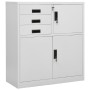 Büroschrank mit hellgrauem Stahltopf 90x40x125 cm von vidaXL, Schließfächer und Lagerschränke - Ref: Foro24-3095268, Preis: 2...