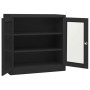 Anthrazitgrauer Stahl-Pflanzen-Büroschrank 90x40x113 cm von vidaXL, Schließfächer und Lagerschränke - Ref: Foro24-3095261, Pr...