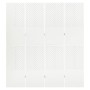 Biombos divisores de 4 paneles 2 uds blanco acero 160x180 cm de vidaXL, Divisores de ambientes - Ref: Foro24-3095194, Precio:...