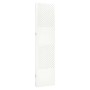 Biombos divisores de 4 paneles 2 uds blanco acero 160x180 cm de vidaXL, Divisores de ambientes - Ref: Foro24-3095194, Precio:...