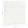 Biombos divisores de 4 paneles 2 uds blanco acero 160x180 cm de vidaXL, Divisores de ambientes - Ref: Foro24-3095194, Precio:...