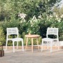 Garden chairs 2 units white polypropylene by vidaXL, Garden chairs - Ref: Foro24-317729, Price: 81,40 €, Discount: %