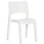 Sillas de jardín 2 unidades polipropileno blanco de vidaXL, Sillas de jardín - Ref: Foro24-317729, Precio: 81,40 €, Descuento: %