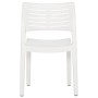 Sillas de jardín 2 unidades polipropileno blanco de vidaXL, Sillas de jardín - Ref: Foro24-317729, Precio: 81,40 €, Descuento: %