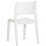 Sillas de jardín 2 unidades polipropileno blanco de vidaXL, Sillas de jardín - Ref: Foro24-317729, Precio: 81,40 €, Descuento: %